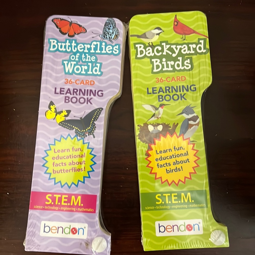 NWT LOT of 2~Bendon Science STEM Learning Books flip book